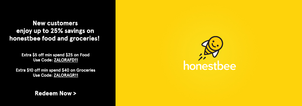 Greater savings on food and groceries delivery with honestbee!