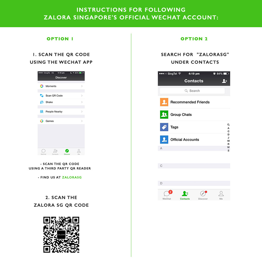 wechat official account singapore