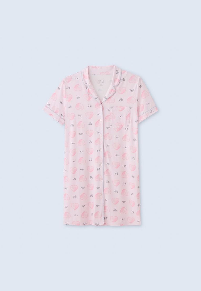 6IXTY8IGHT BETH BRUSHED JERSEY SLEEP DRESS FOR WOMAN GIRL HW09775