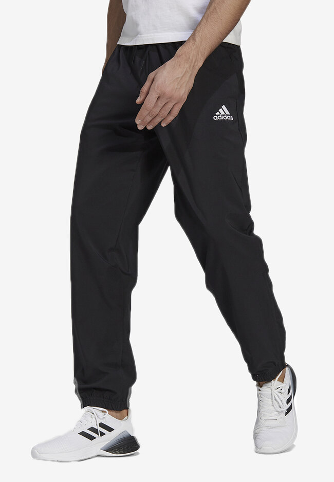 adidas men's tapered sweatpants