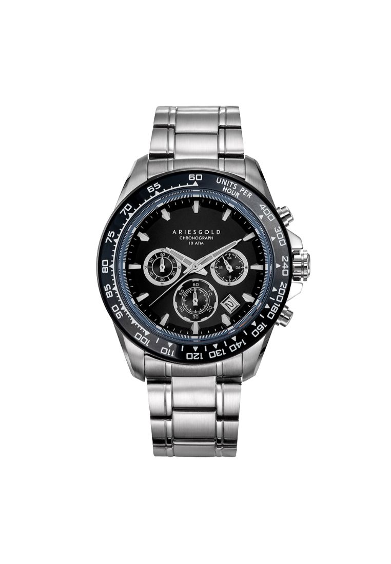 ARIES GOLD G 7024 SBK-SBK MONZA CHRONOGRAPH MEN'S WATCH