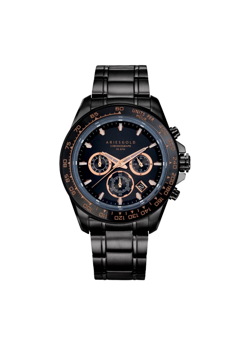 ARIES GOLD G 7024 BKRG-BKRG MONZA CHRONOGRAPH MEN'S WATCH