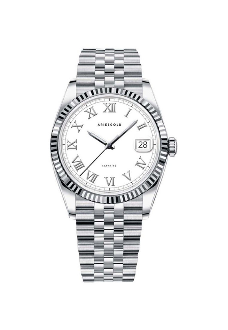 ARIES GOLD G 1068 S-RW STAINLESS STEEL MEN WATCH