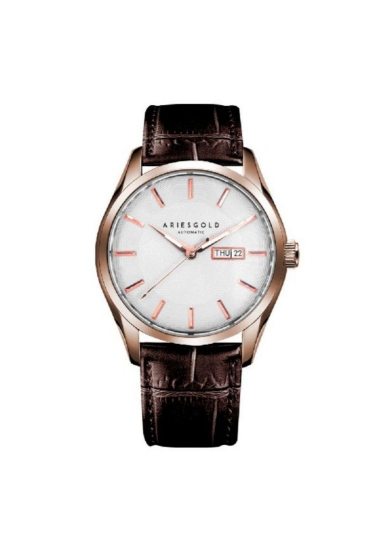 ARIES GOLD DIPLOMAT G 9034 RG-W MEN'S WATCH