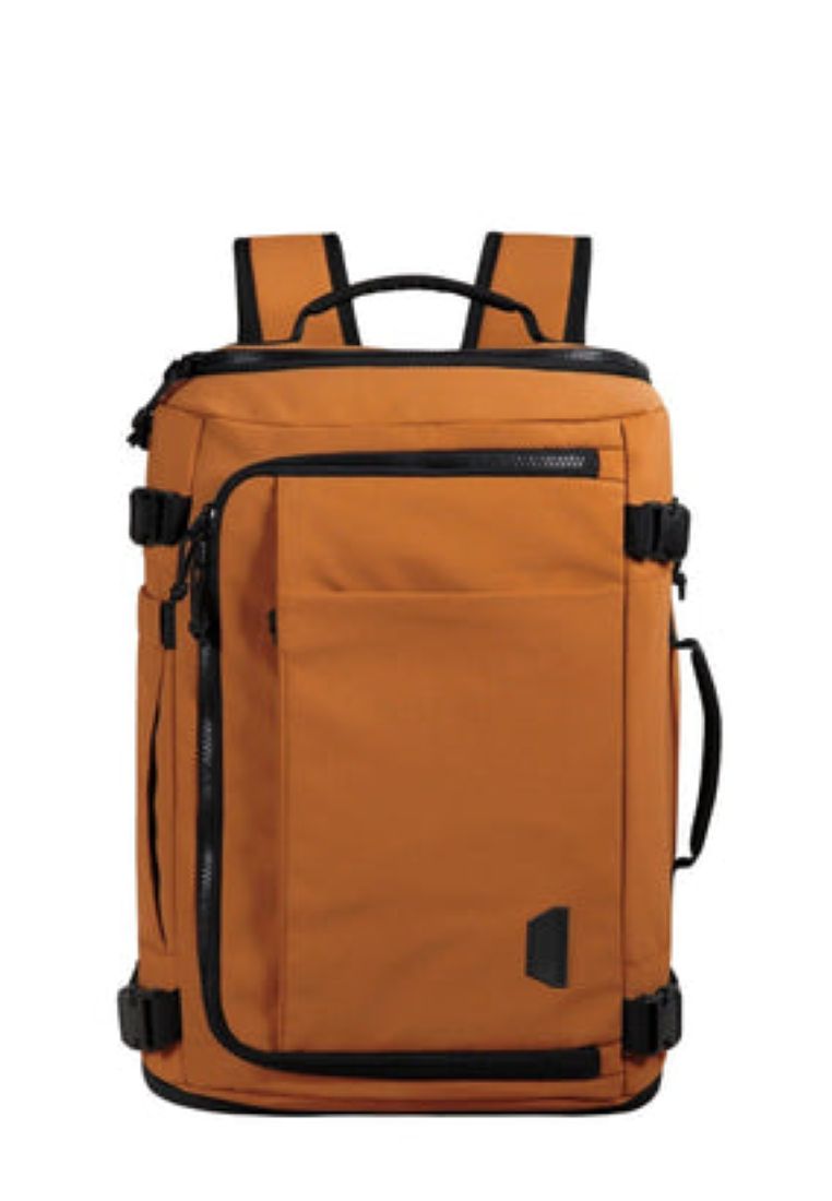 Bagsmart Blast Quick Access Carry On Travel Backpack Extended 38L (Tangerine)