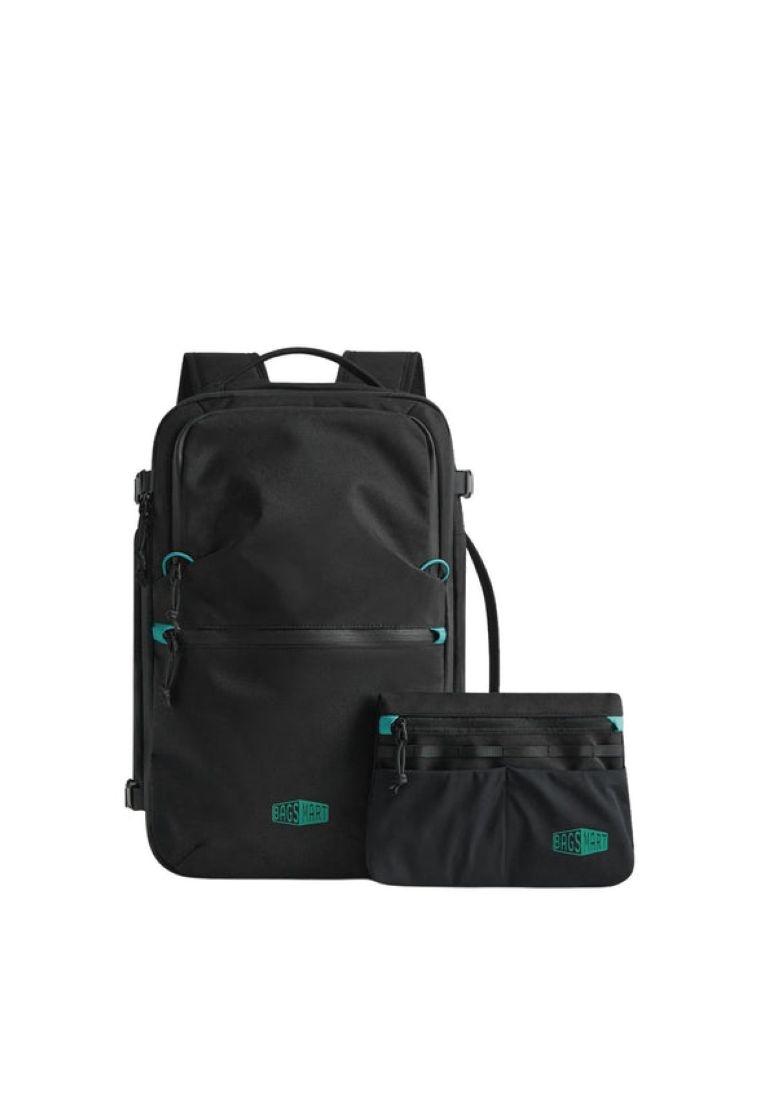 Bagsmart Faro Carry On Travel Backpack Set 29L (Black)