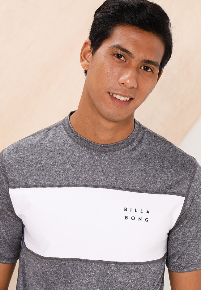 billabong grey t shirt