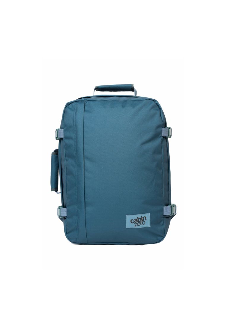 CabinZero Classic Ultra Light Cabin Bag / Backpack With Luggage Trackers 36L (Aruba Blue)