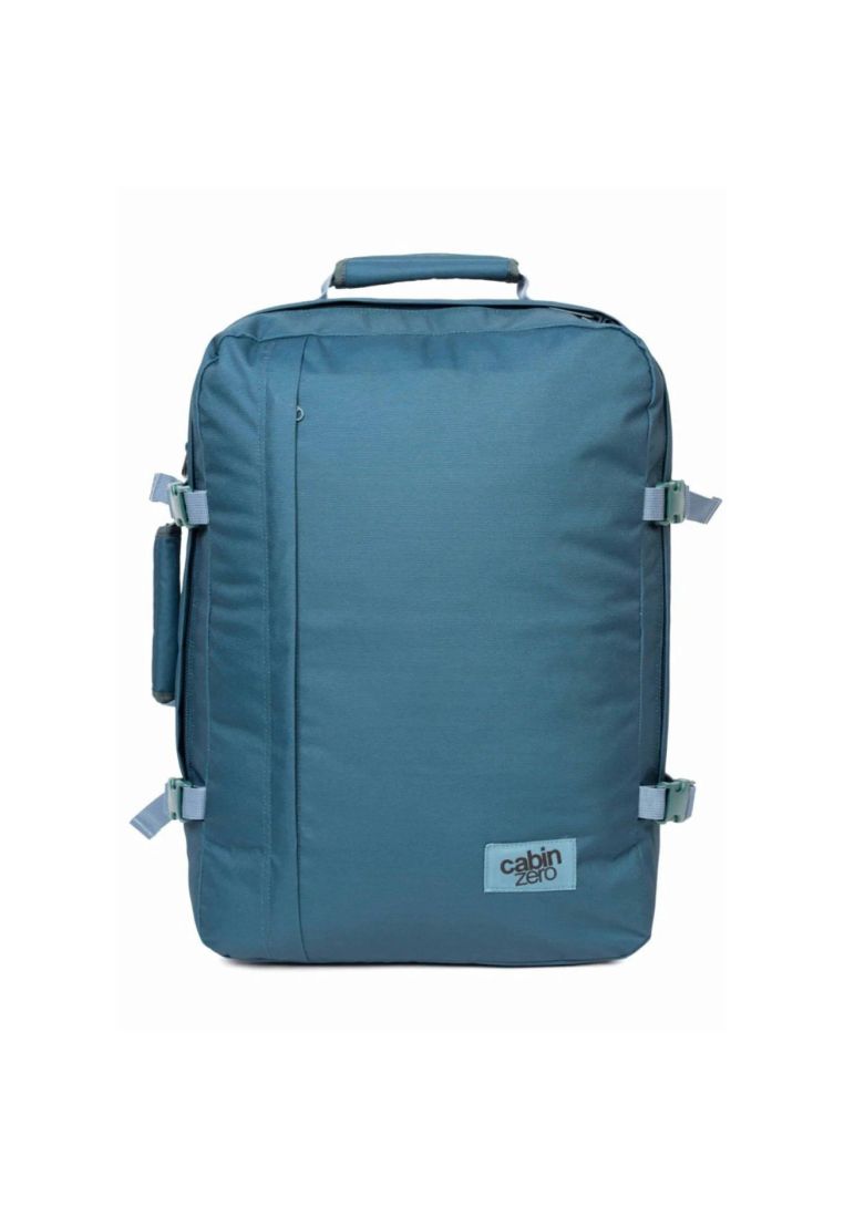 Cabinzero Classic Ultra Light Cabin Bag With Luggage Trackers 44L - Aruba Blue
