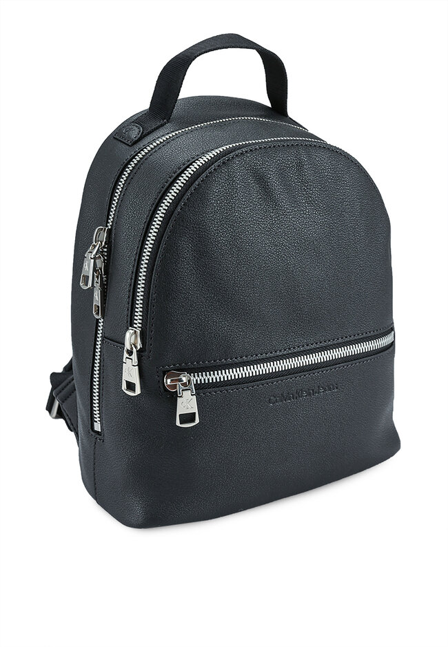 black calvin klein backpack purse