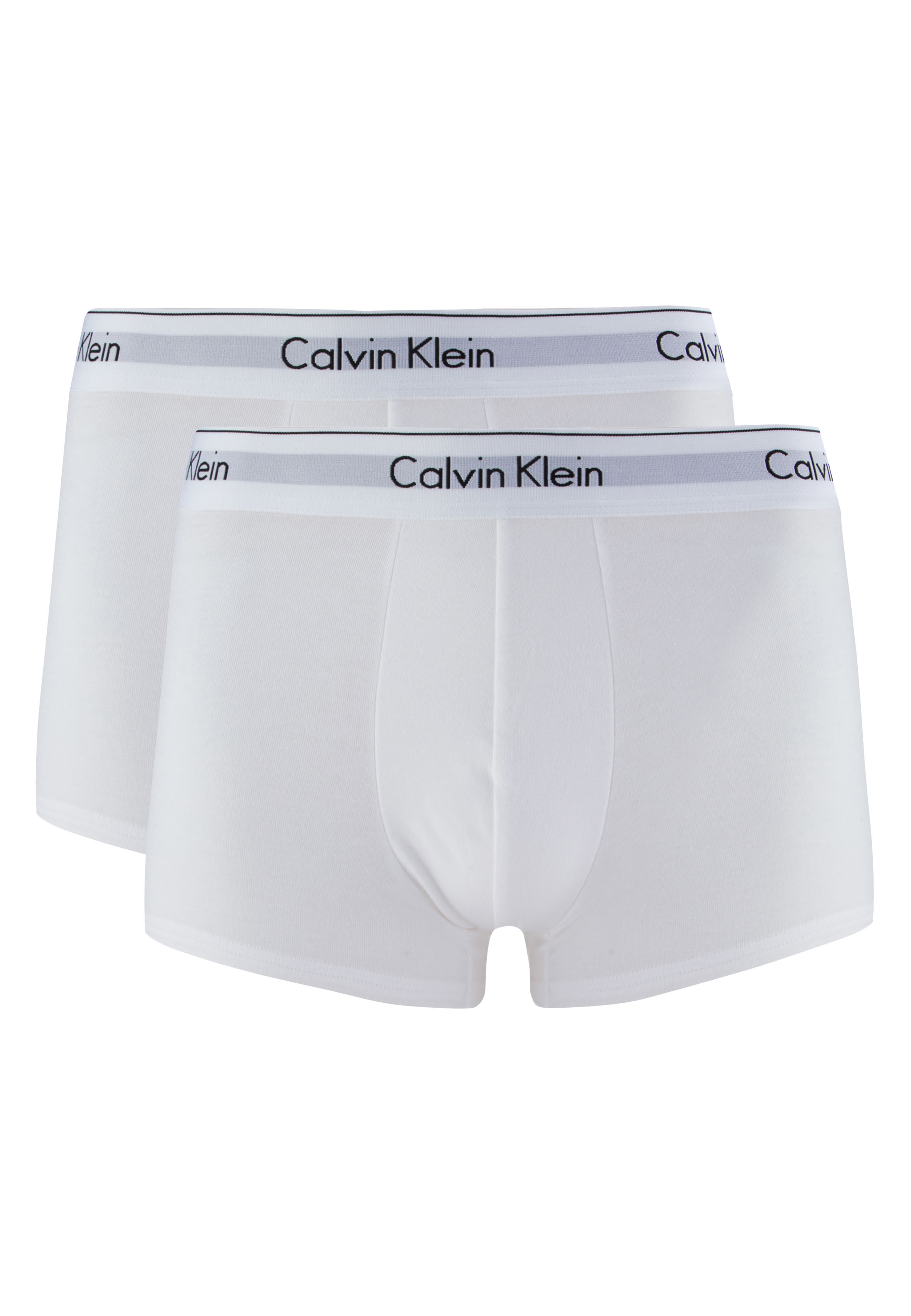 calvin klein mens white trunks