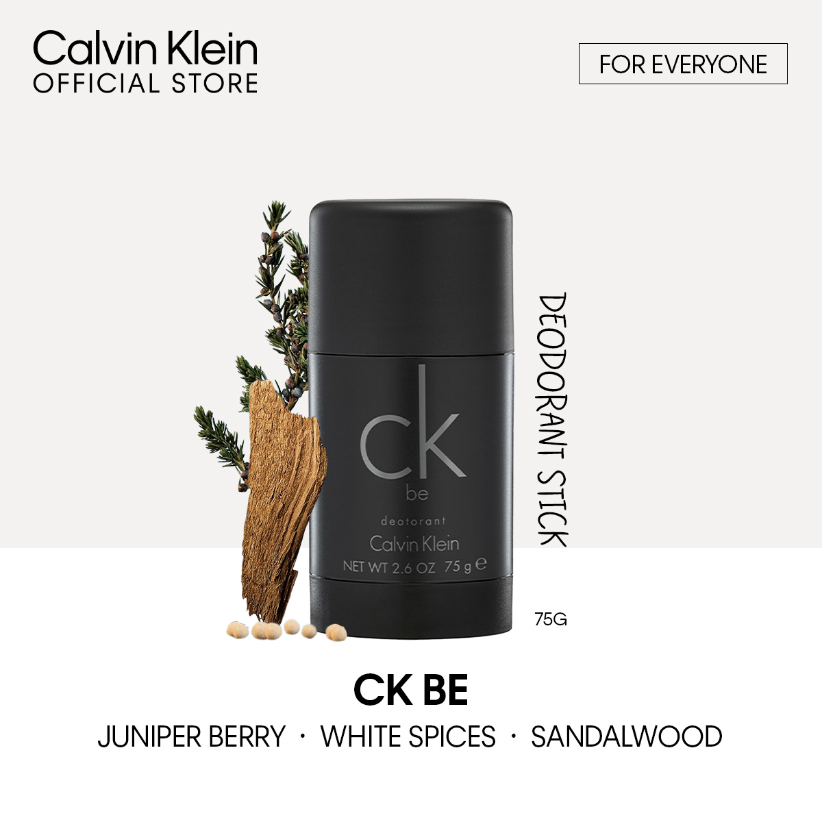Calvin Klein Fragrances CK Be Deodorant Stick 75g - Unisex