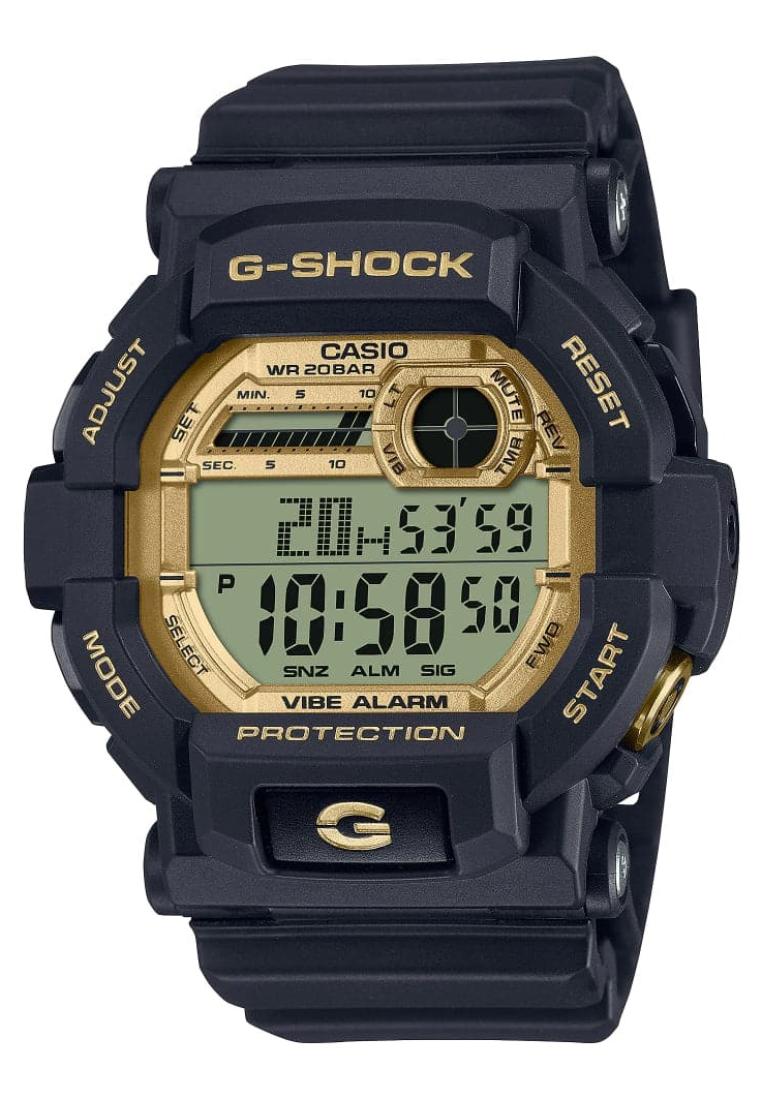 Casio G-Shock Digital Black Resin Strap Men Watch GD-350GB-1DR-P