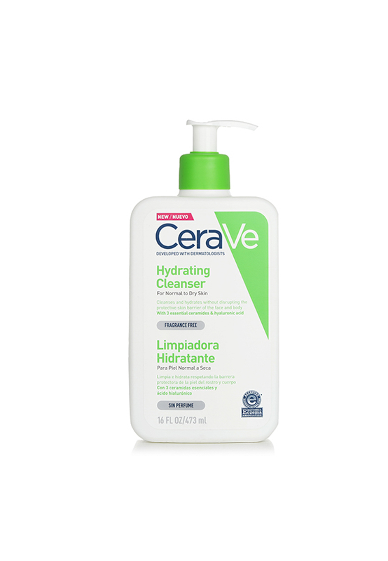 CERAVE - Hydrating Cleanser For Normal to Dry Skin 473ml/16oz.
