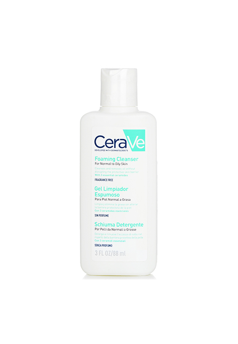CERAVE - Foaming Facial Cleanser for Normal to Oily Skin 88ml/3oz.
