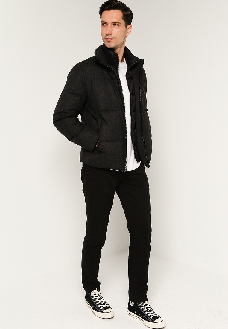 calvin klein parka mens