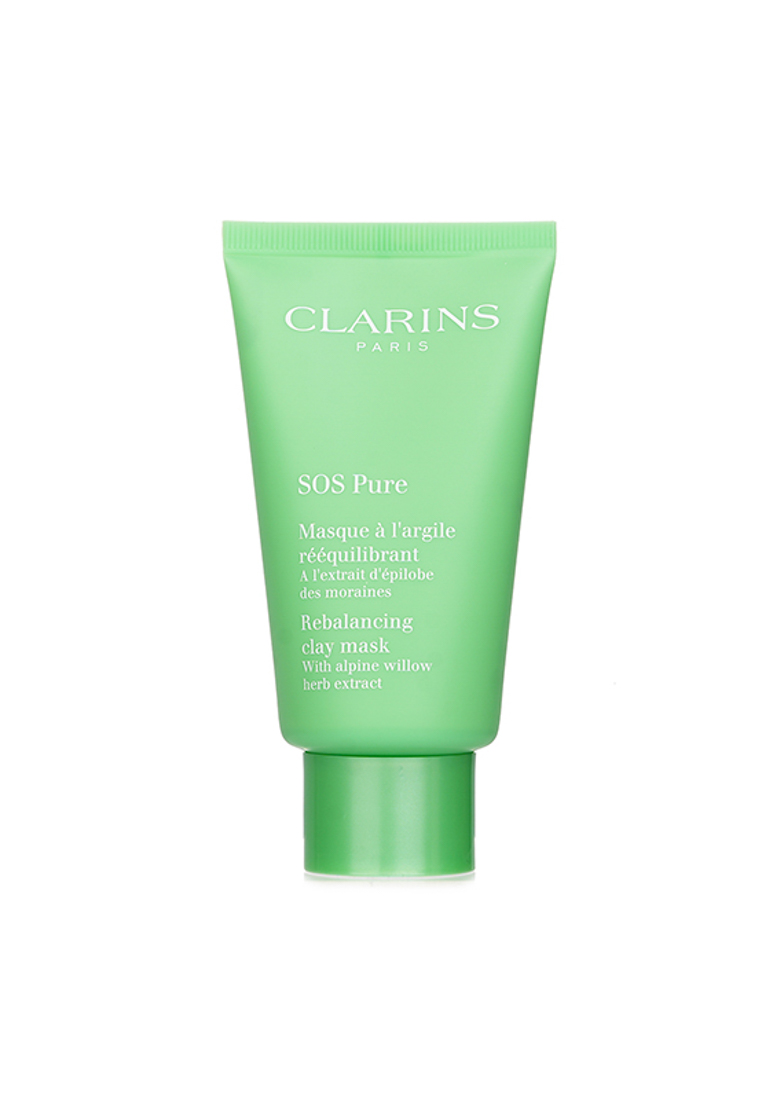 CLARINS - SOS Pure Rebalancing Clay Mask with Alpine Willow - Combination to Oily Skin 75ml/23oz