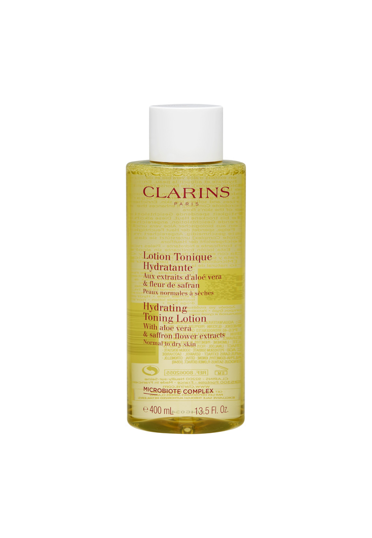 Clarins Hydrating Toning Lotion 400ml,13.5.oz aloe vera normal to dry skin