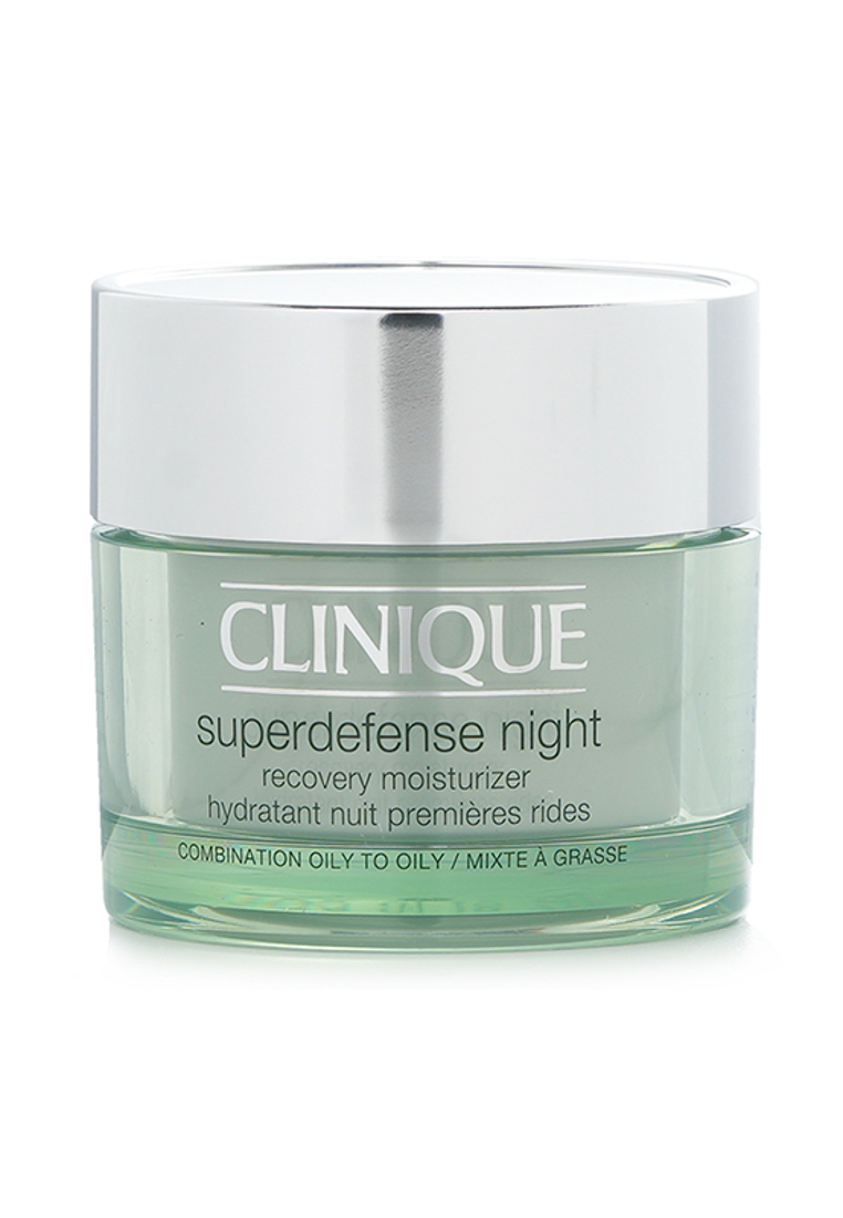 CLINIQUE - Superdefense Night Recovery Moisturizer - For Combination Oily To Oily 50ml/1.7oz.