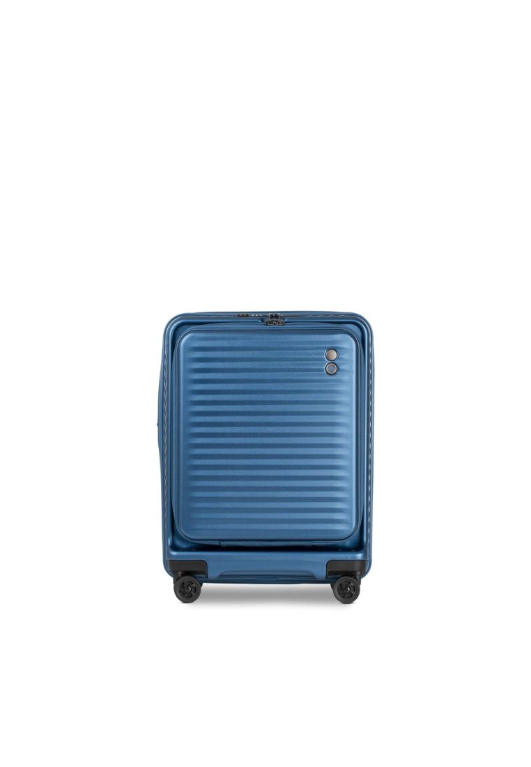 Echolac Celestra 20" Carry On Upright Luggage (Blue)