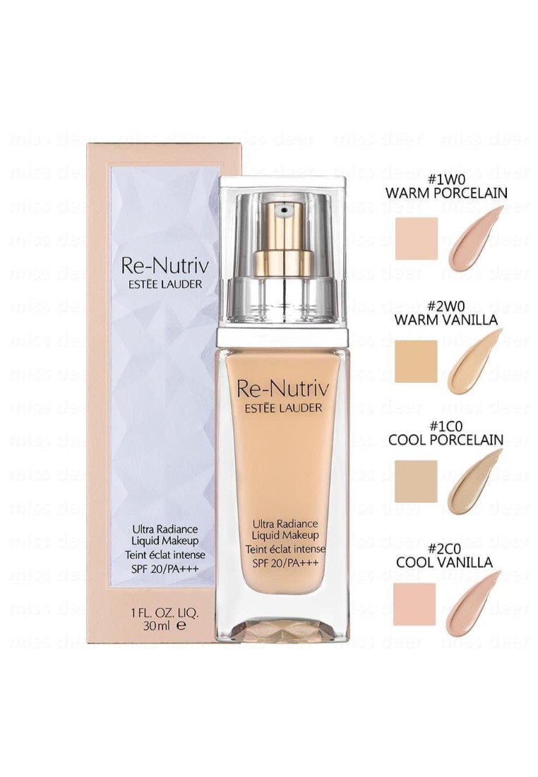 Estée Lauder ESTEE LAUDER-Re-Nutriv Ultra Radiance Liquid Makeup Spf20/PA+++ 30ml 2c0 #cool vanilla