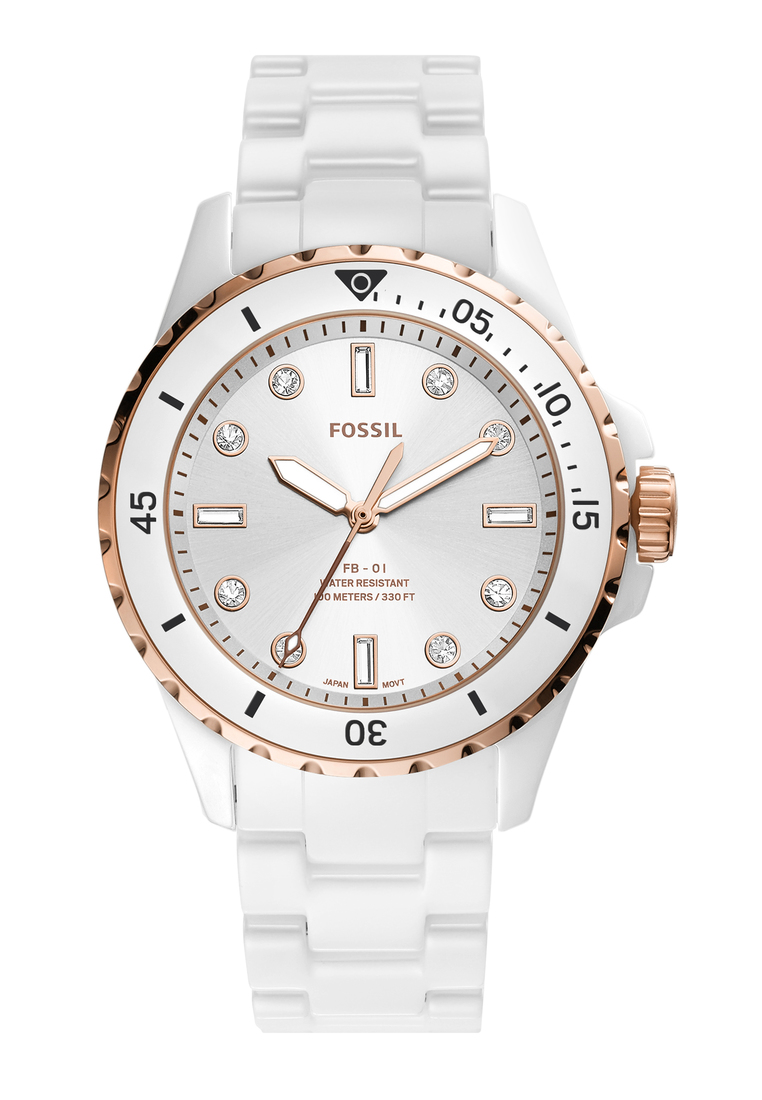 Fossil FB-01 White Watch CE1107