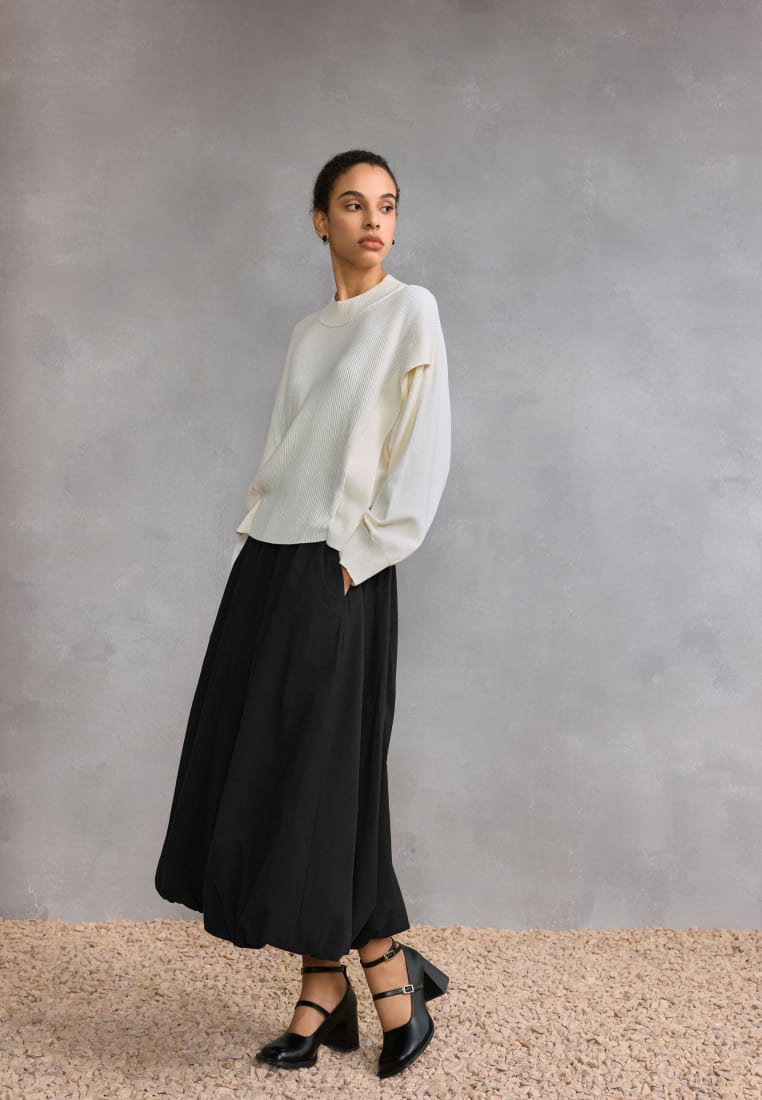 G2000 Cotton Poplin Balloon Skirt