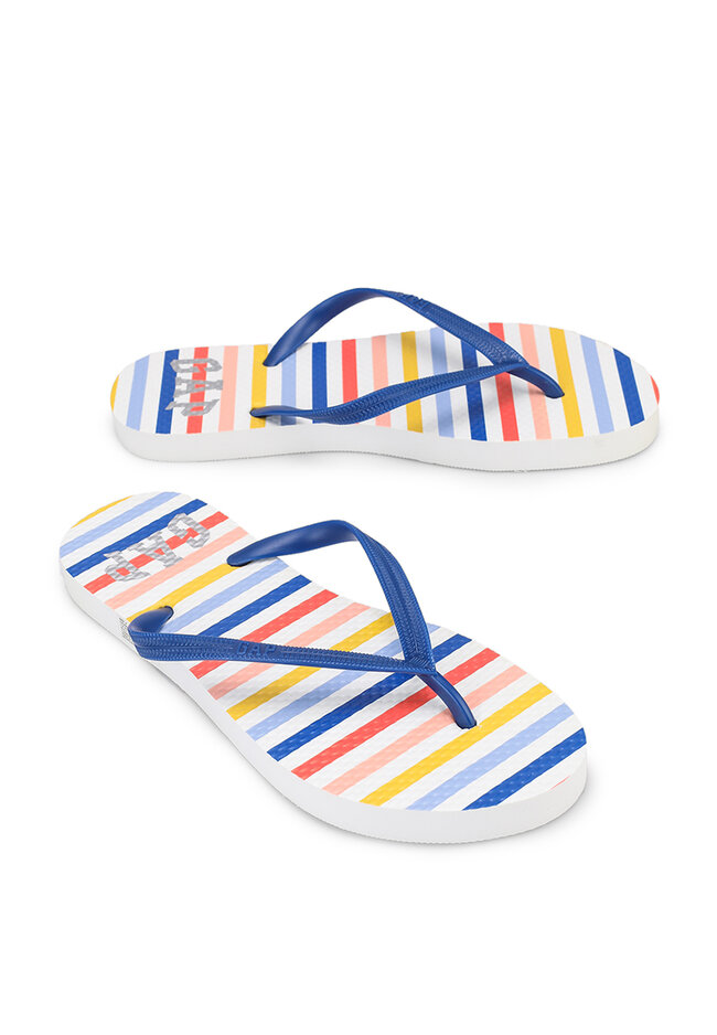 branded flip flops