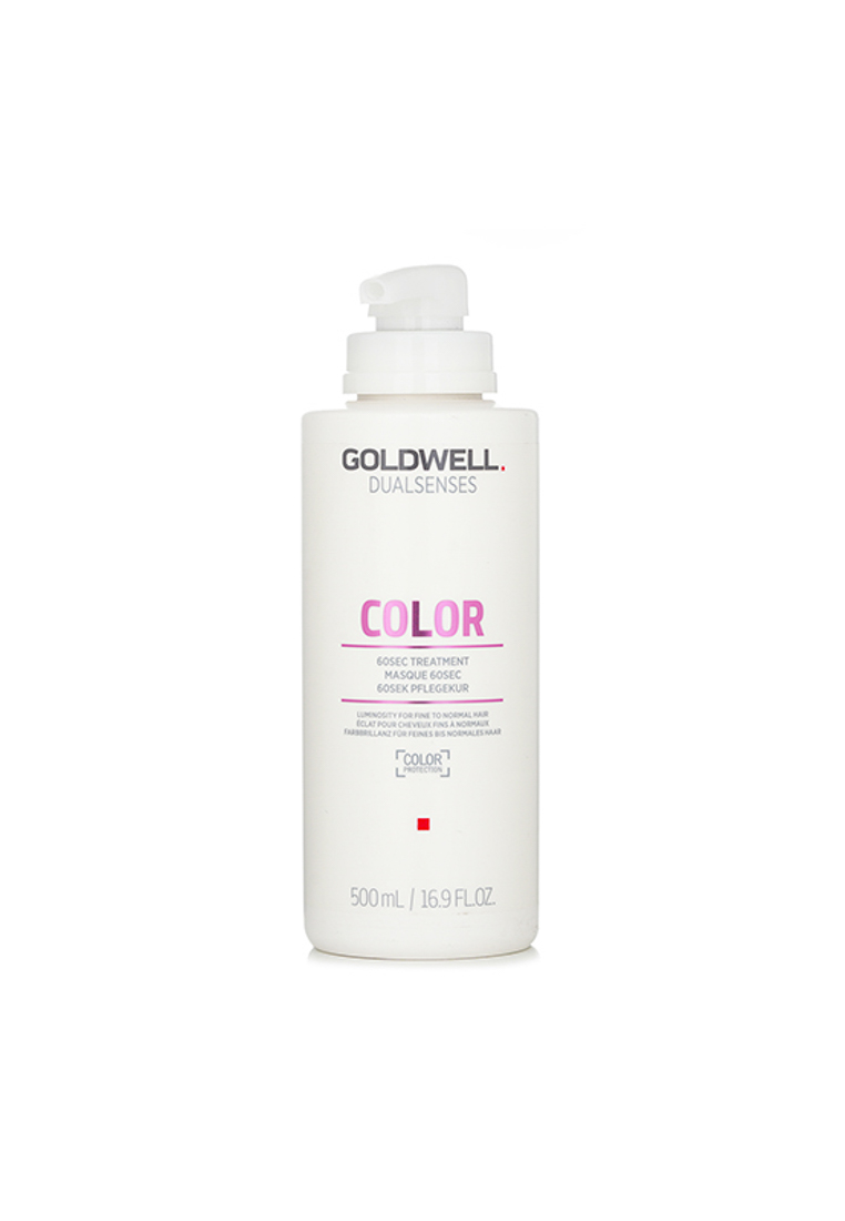 GOLDWELL - Dual Senses Color 60SEC Treatment (Luminosity For Fine to Normal Hair) 500ml/169oz