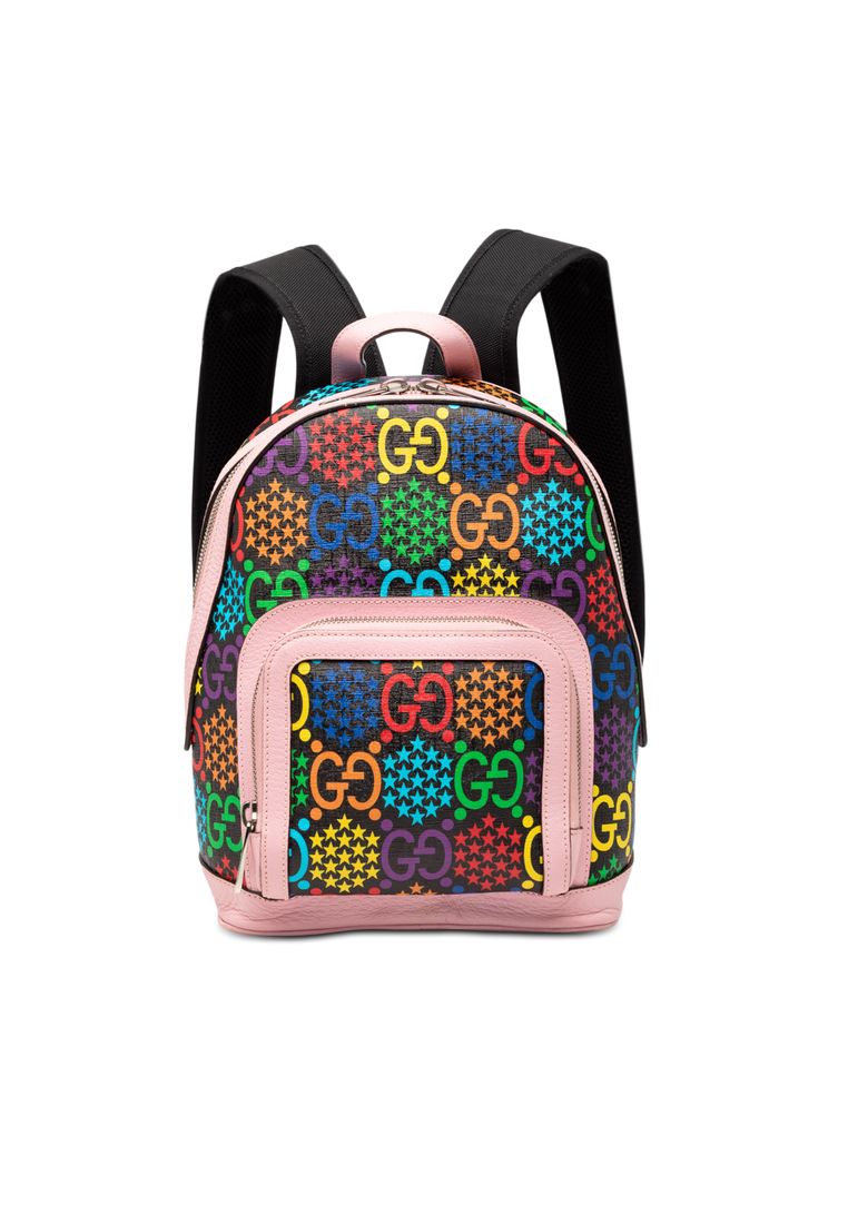 Gucci Pre-Loved Gucci Gg Supreme Psychedelic Backpack