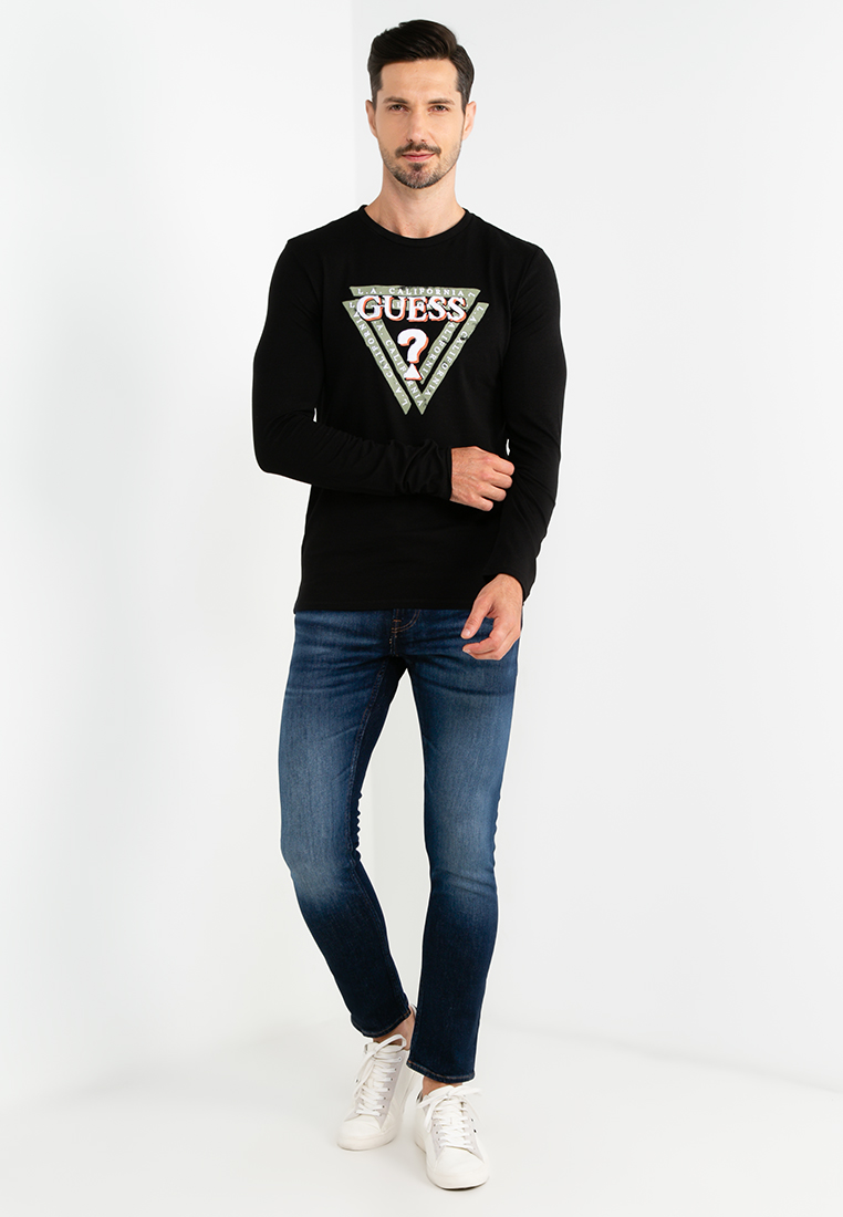 guess jeans long sleeve shirt