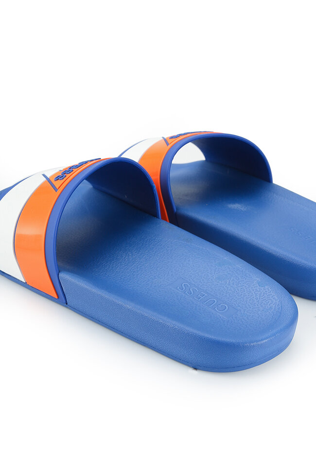 blue guess slides