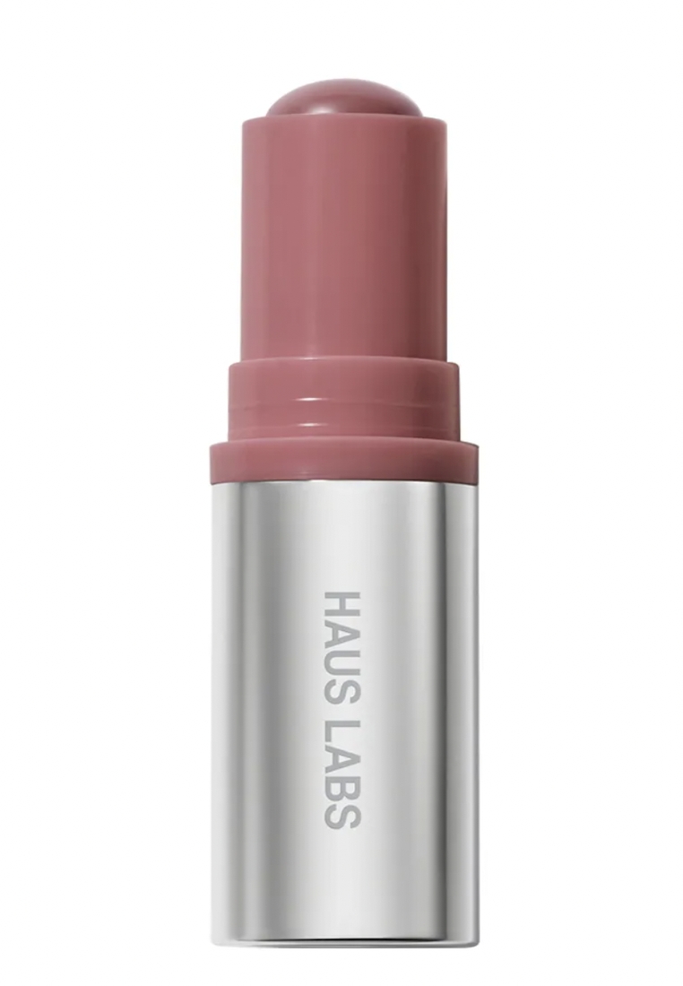 Haus Labs Color Fuse Glassy Blush Balm Stick Glassy Hibiscus