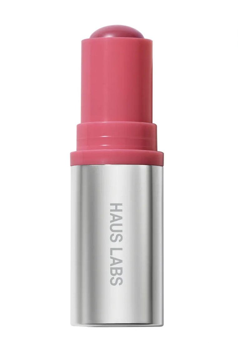 Haus Labs Color Fuse Glassy Blush Balm Stick Glassy Rosette