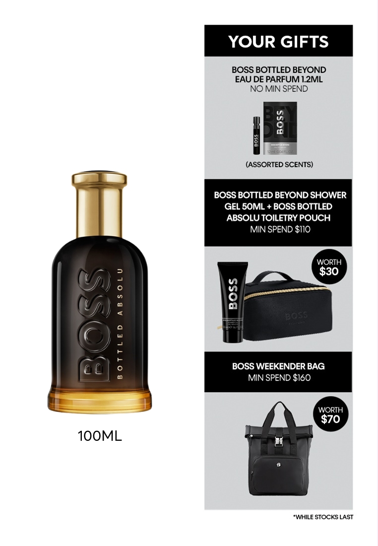 Hugo Boss Fragrances BOSS Bottled Absolu Parfum Intense for Men 100ml - Fragrance for Him