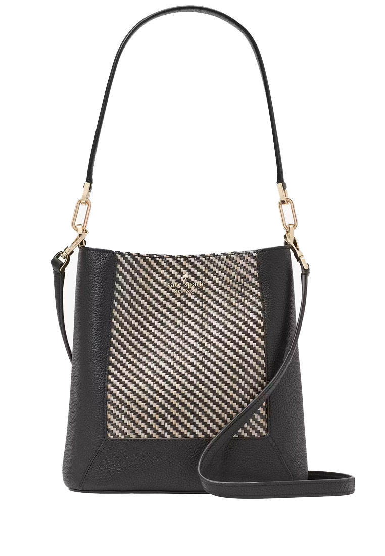 Kate Spade Lena Straw Bucket Bag
