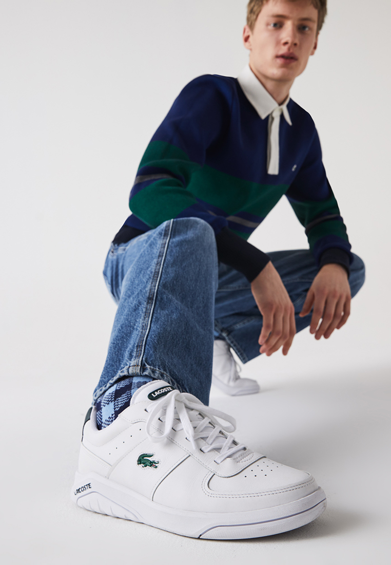 lacoste grey mens shoes