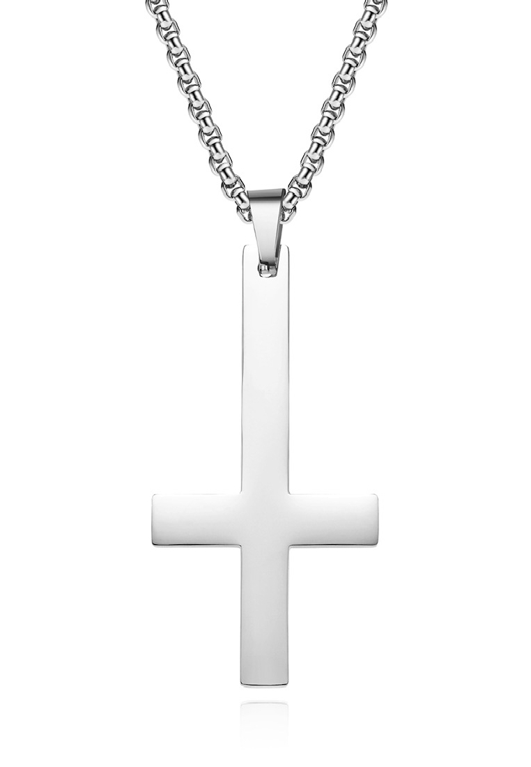 cross man necklace