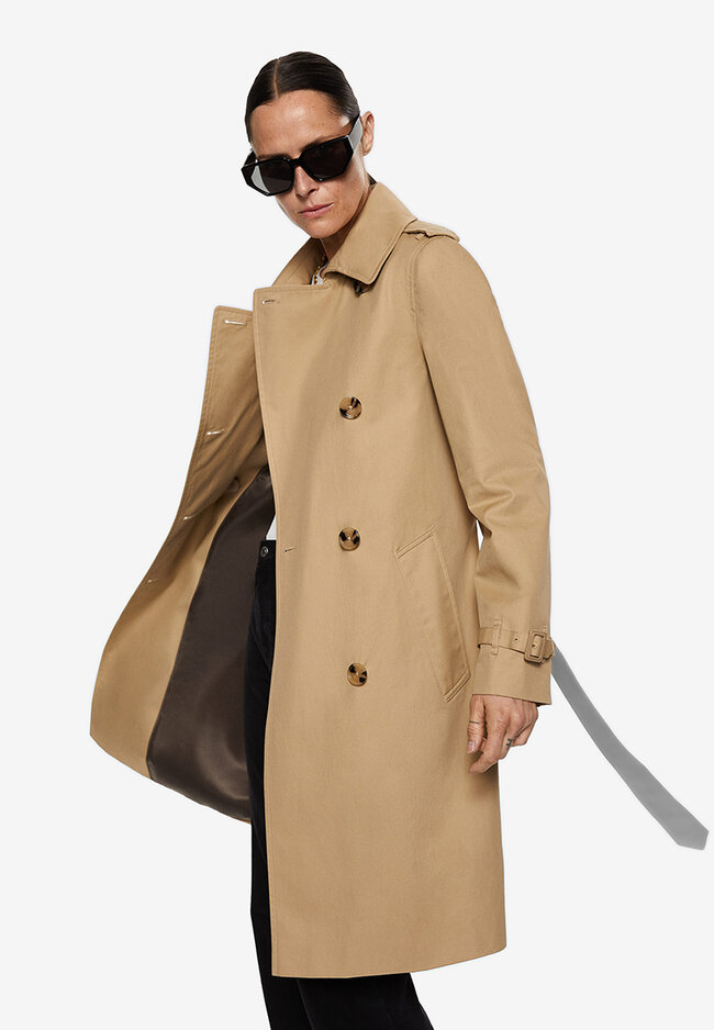 winter trench coat women