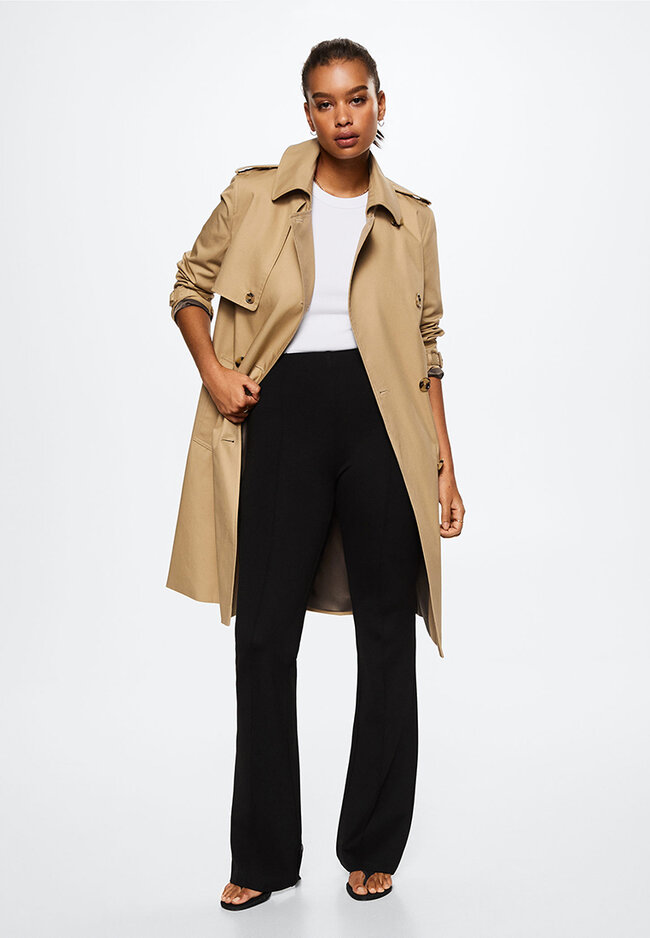 winter trench coat women