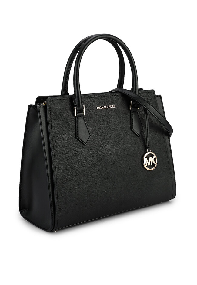 michael kors brown and black purse