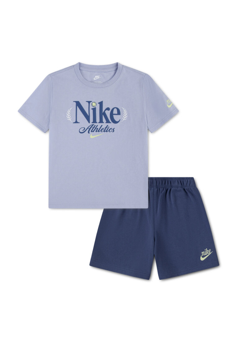 Nike 2-Piece Tennis French Terry Jersey & Shorts Set (Little Kids)