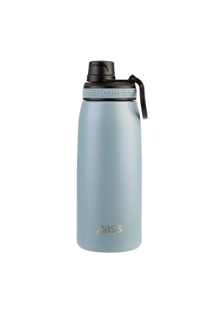 Oasis Stainless Steel Insulated Sports Water Bottle with Screw Cap 780ML - Hazy Blue
