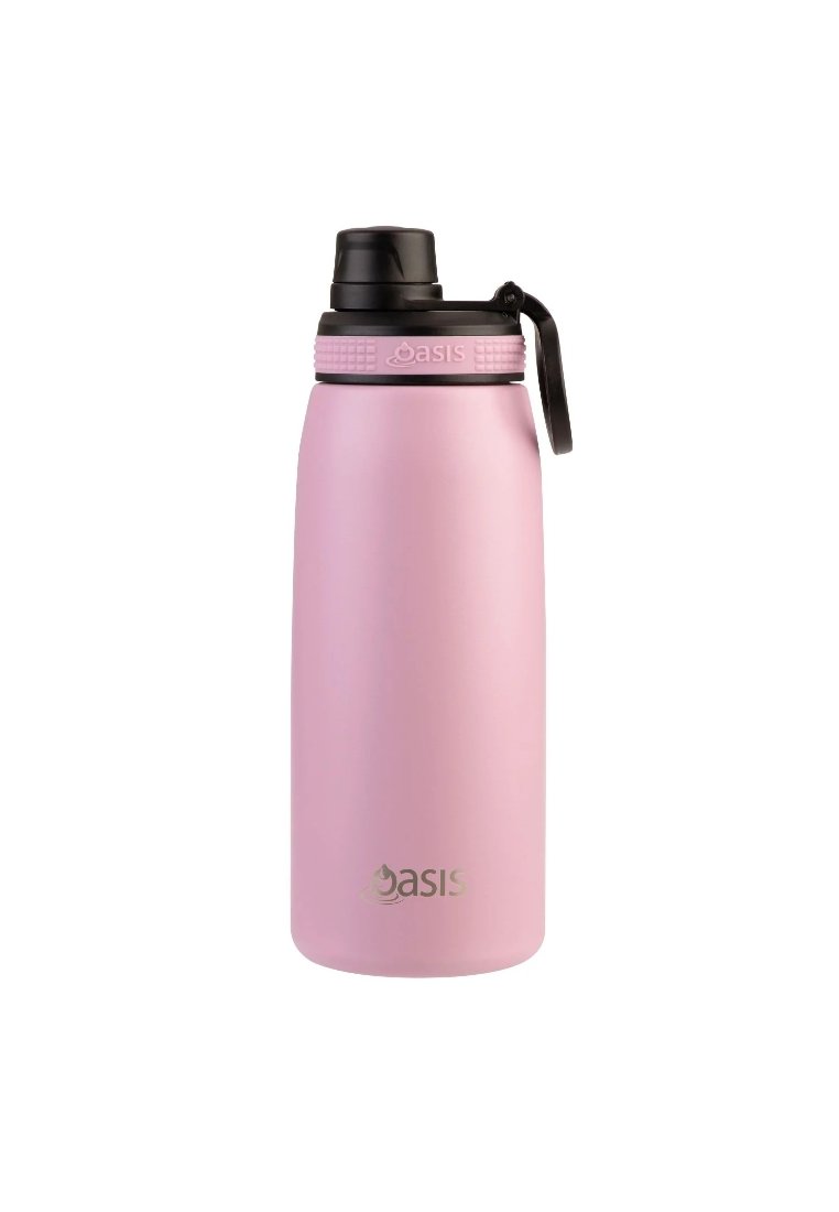 Oasis Stainless Steel Insulated Sports Water Bottle with Screw Cap 780ML - Blush
