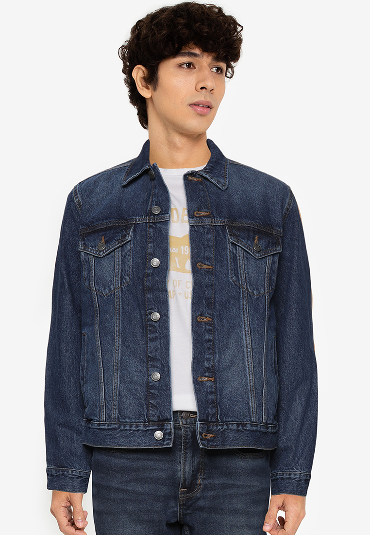 mens denim jeans and jacket set