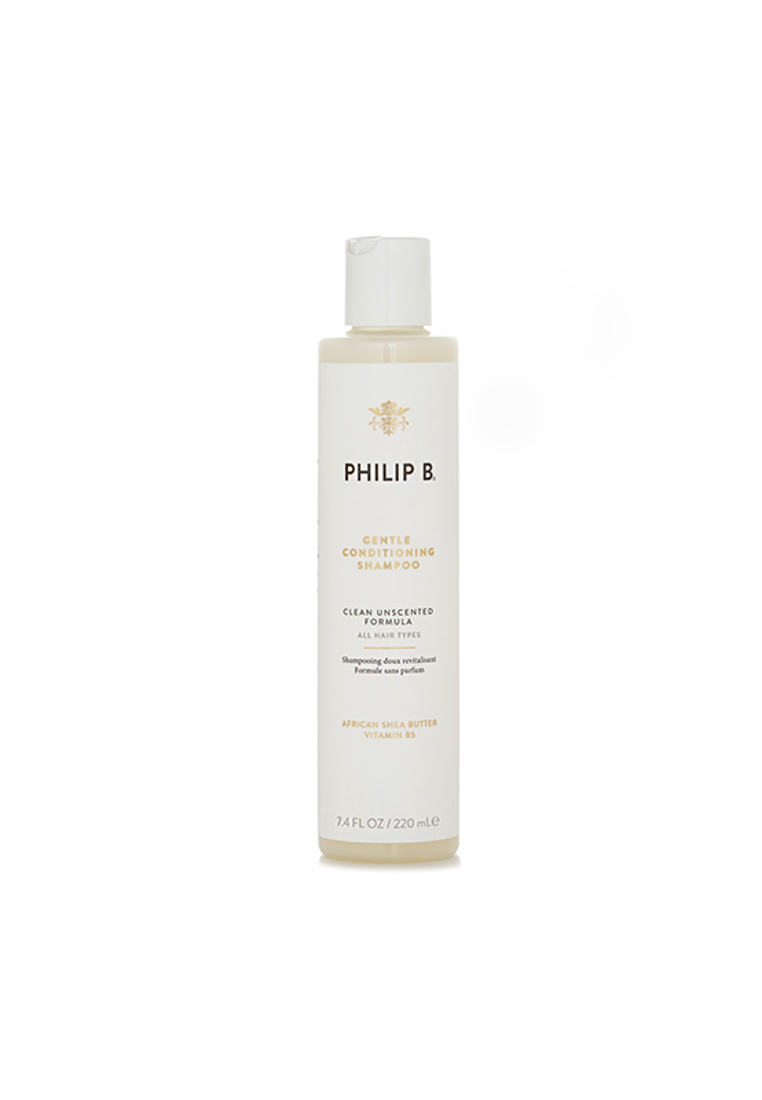 PHILIP B - Gentle Conditioning Shampoo (Fragrance Color Free - All Hair Types) 220ml/7.4oz.