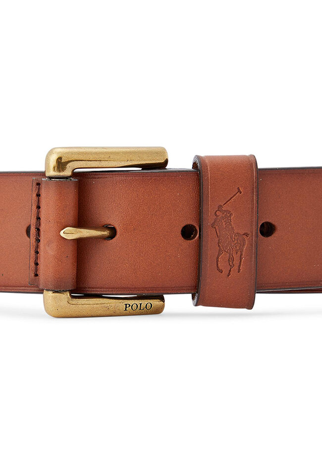 ralph lauren brown belt