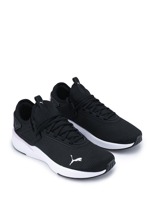 puma black and grey shoes