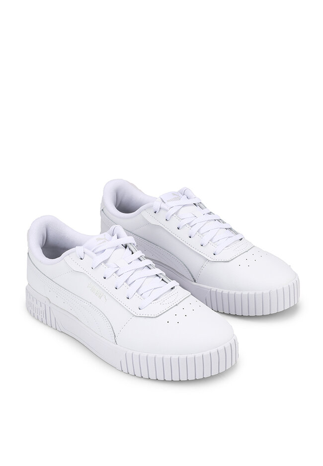 puma all white womens sneakers