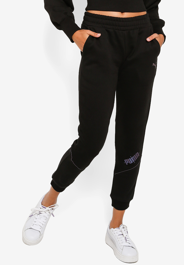 puma velour pants